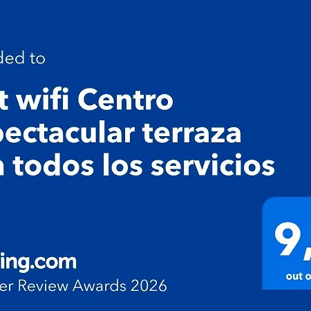 公寓 Loft Wifi Centro Espectacular Terraza Con Todos Servicios